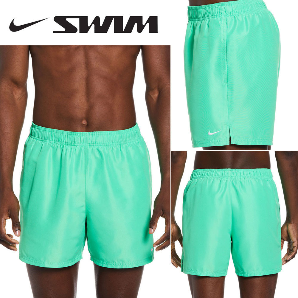 送料無料★NIKE SWIMエッセンシャル 5バリショーツ水着GREEN