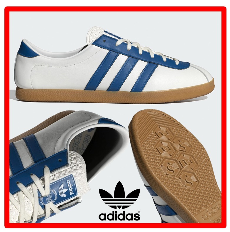★韓国の人気★【Adidas】★LONDON★22-30cm★WHITE NAVY★