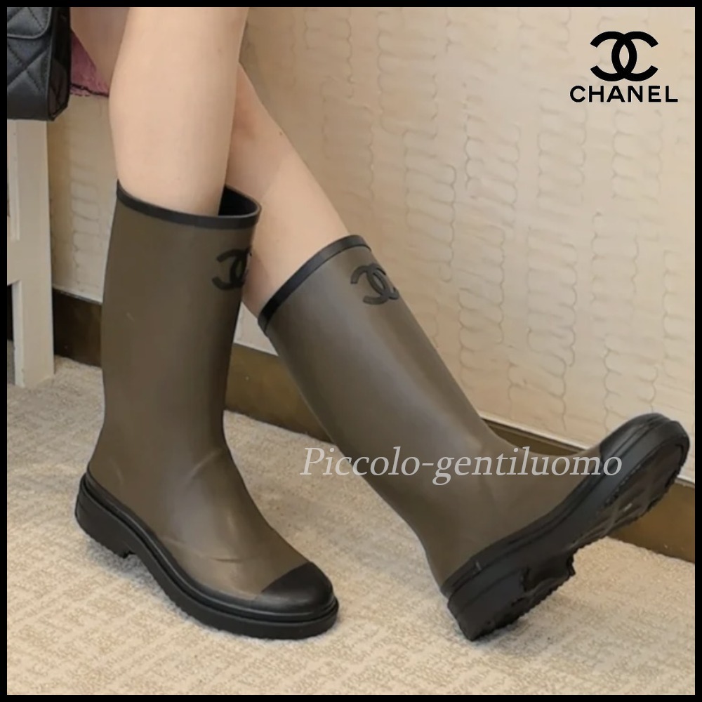 CHANEL レインブーツ