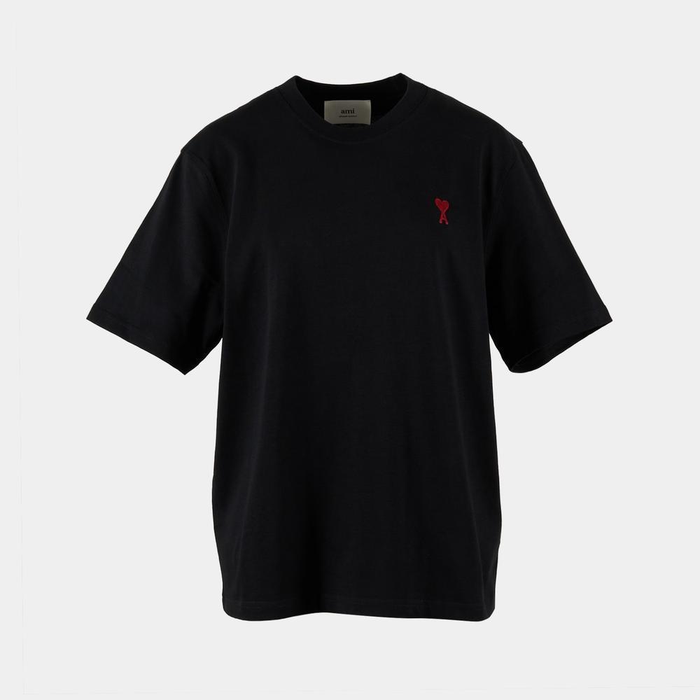 AMI PARIS★男女兼用 オーガニックコットン ロゴTシャツ