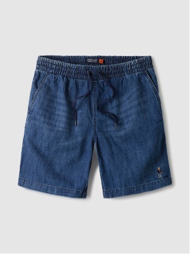 【韓国WHO.A.U フーアーユー】Steve Basic Shorts WHO.A.U】Steve Denim Shorts (WHO.A.U/ハーフ・ショートパンツ