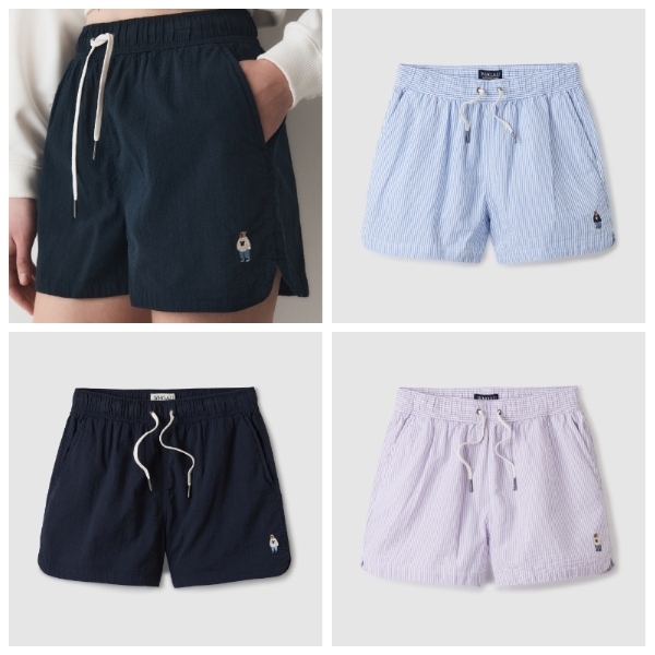 【WHO.A.U】Steve Seersucker Shorts