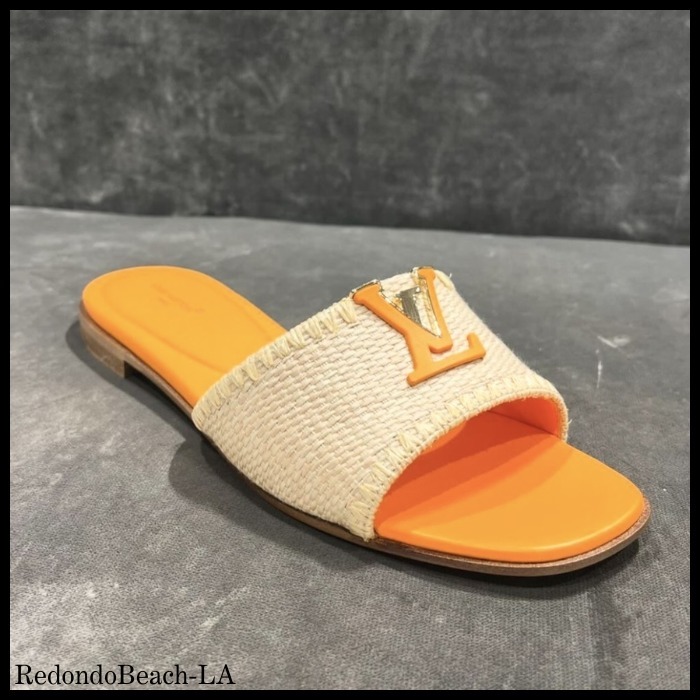 【上品で優雅な足元に】★LOUIS VUITTON★Capri Flat ミュール
