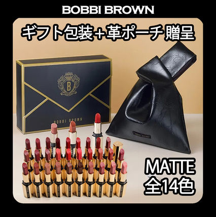 BOBBI BROWN★[ギフト包装] NEW LUXE MATTE LIPSTICK 14色