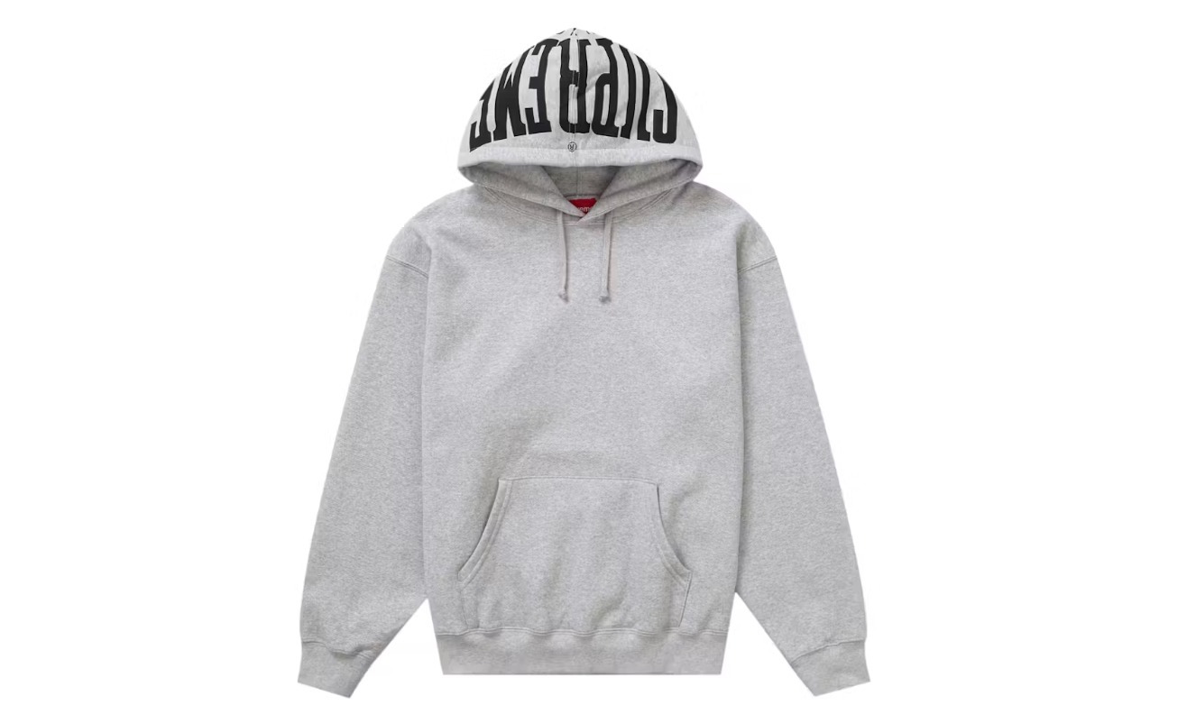Supreme★洗練された芸術★インパクトのあるロゴパーカー Supreme☆洗練された芸術☆インパクトのあるフードロゴ パーカー