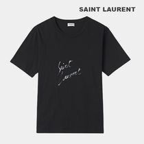 ☆Saint Laurent☆ロゴ シグネチャー Tシャツ 正規品