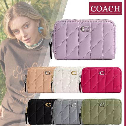 ■在庫あり・国内発■ コーチCOACH カードケース CM505 LHWFT COACH コーチ CM505 スモール ジップ アラウンド カード ケース