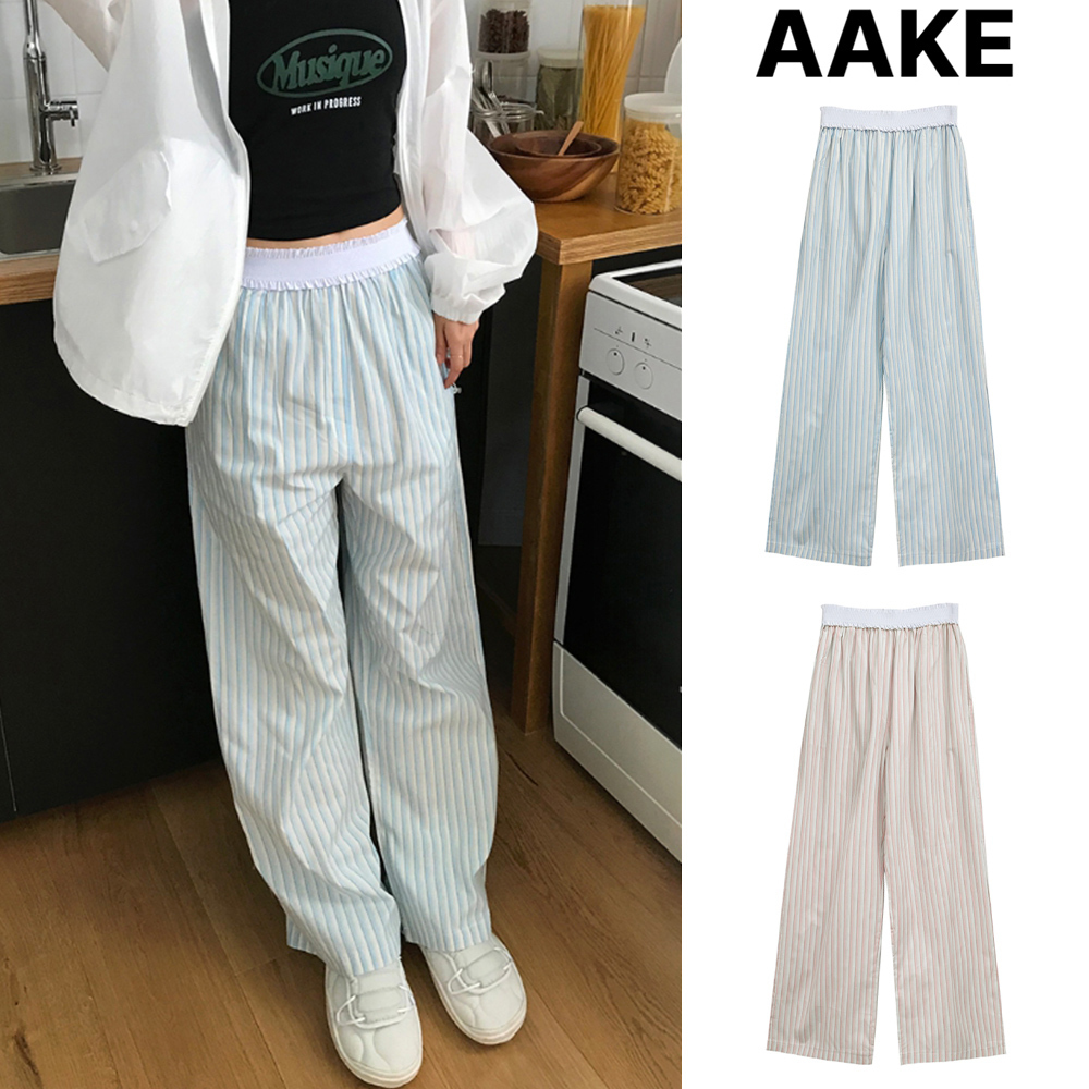 【AAKE】FRILL STRIPE PT