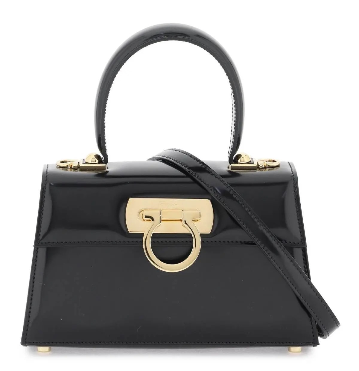 ハンドバッグ FERRAGAMO ICONIC TOP HANDLE BAG