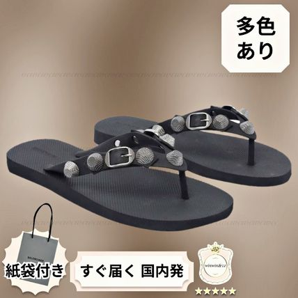 【BALENCIAGA】カゴレ スタッズ トングサンダル☆SALE中 サンダル トング BALENCIAGA(バレンシアガ) - 海外通販のBUYMA
