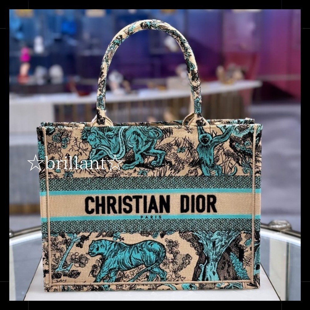 【★国内発送★】Dioriviera Dior Book Tote バッグ ミディアム