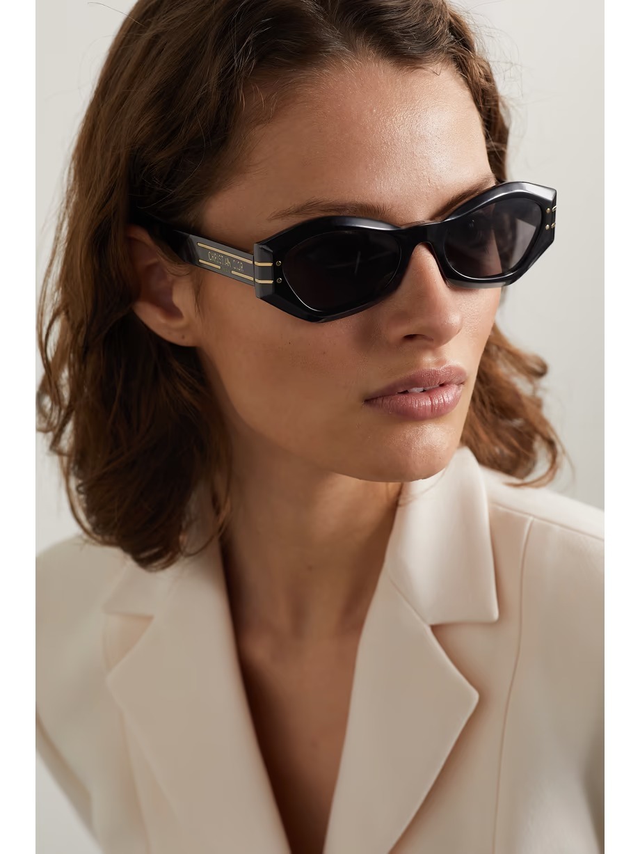 送料・関税込み＊DIOR キャットアイ アセテート サングラス