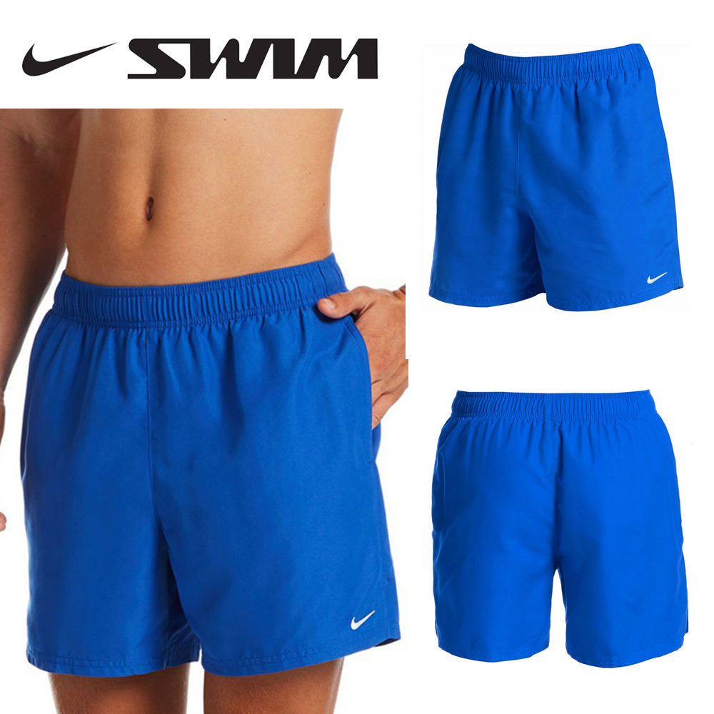 送料無料★NIKE SWIMエッセンシャル 5 バリショーツ水着BLUE