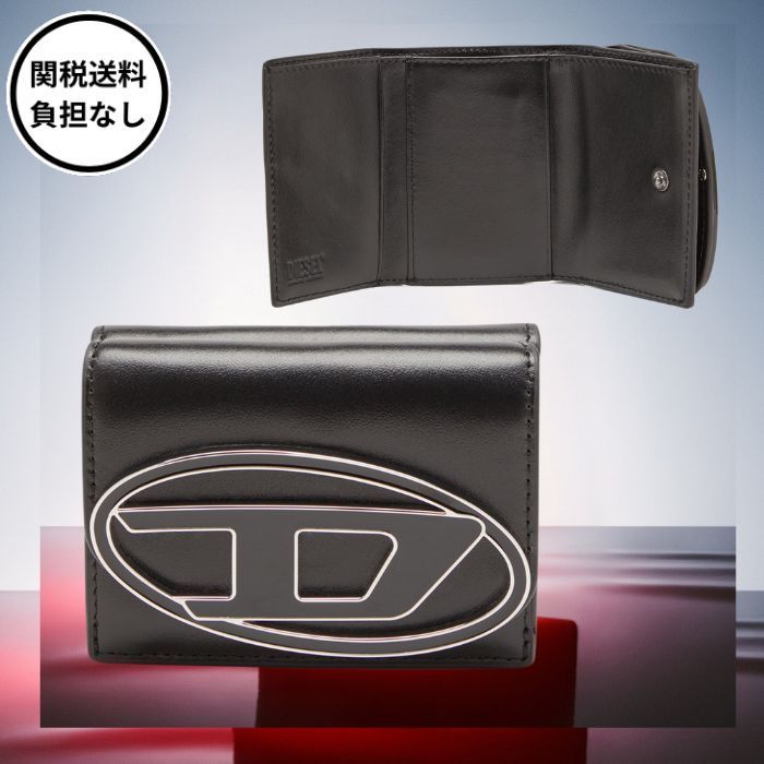 BALENCIAGA BB レザーバイフォールドウォレット【関税込】 Men's Signature Square Folded Wallet Bb Monogram Coated