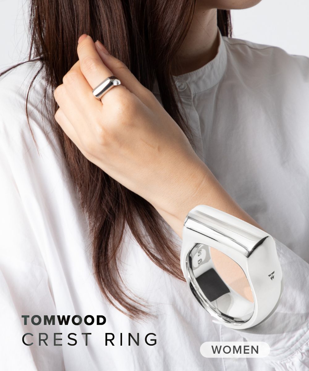 トムウッド TOM WOOD Crest Ring R74HCRNA01S925 リング