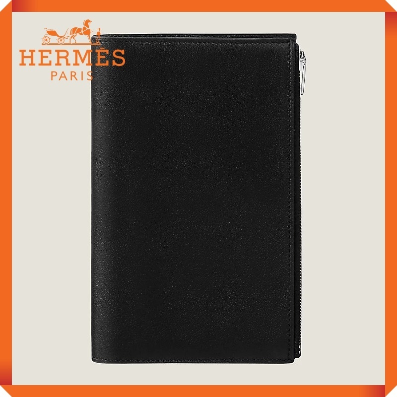 高級感漂う【HERMES】ブックカバー《EAジップ》 PM