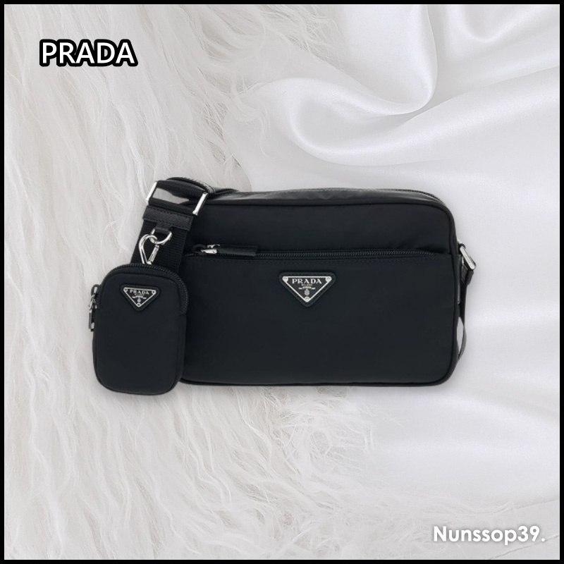《PRADA》 1BC167 RV44 F0002 RE-NYLON ショルダーバッグ