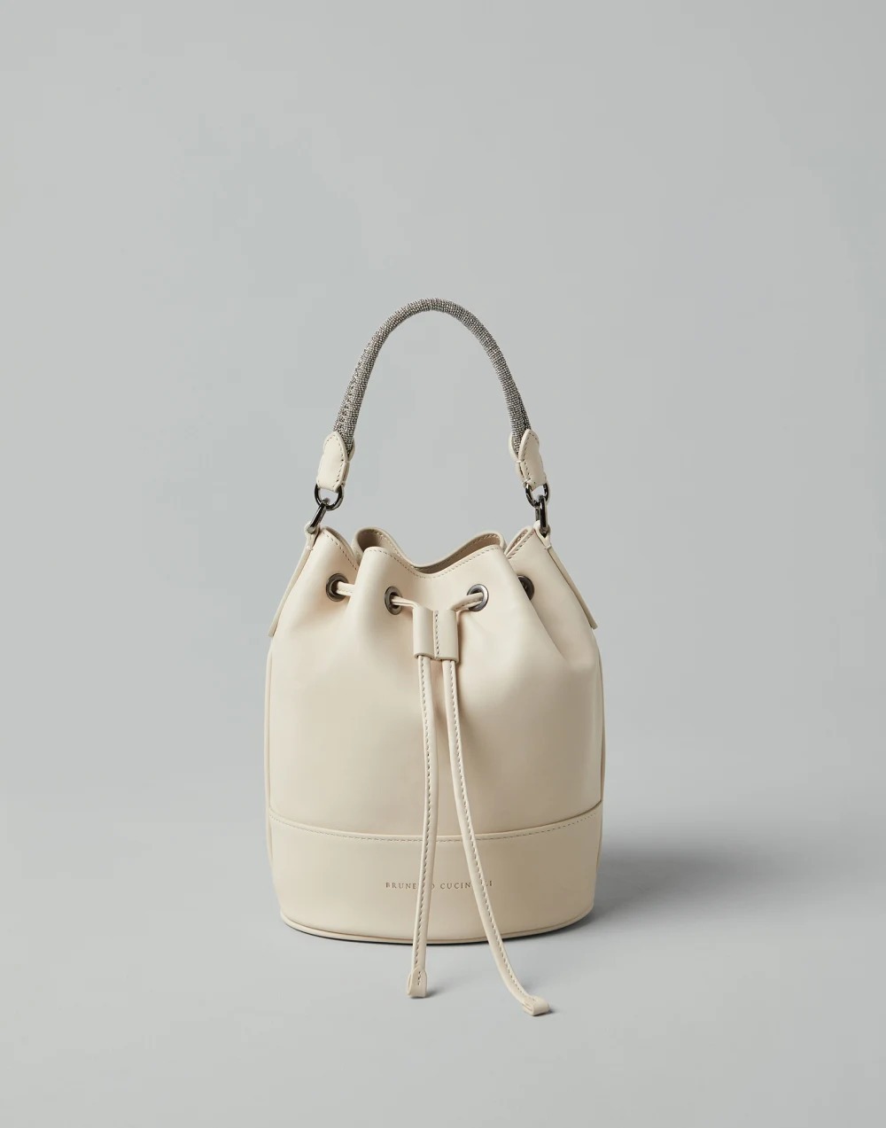 《送料無料》 BRUNELLO CUCINELLI bucket bag w Braided Handle