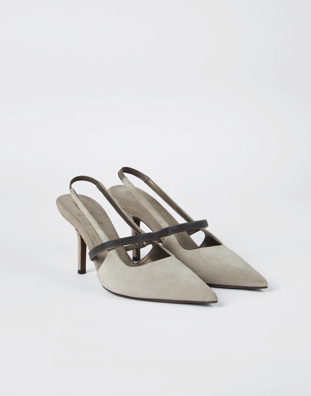 《送料無料》 BRUNELLO CUCINELLI Suede heels