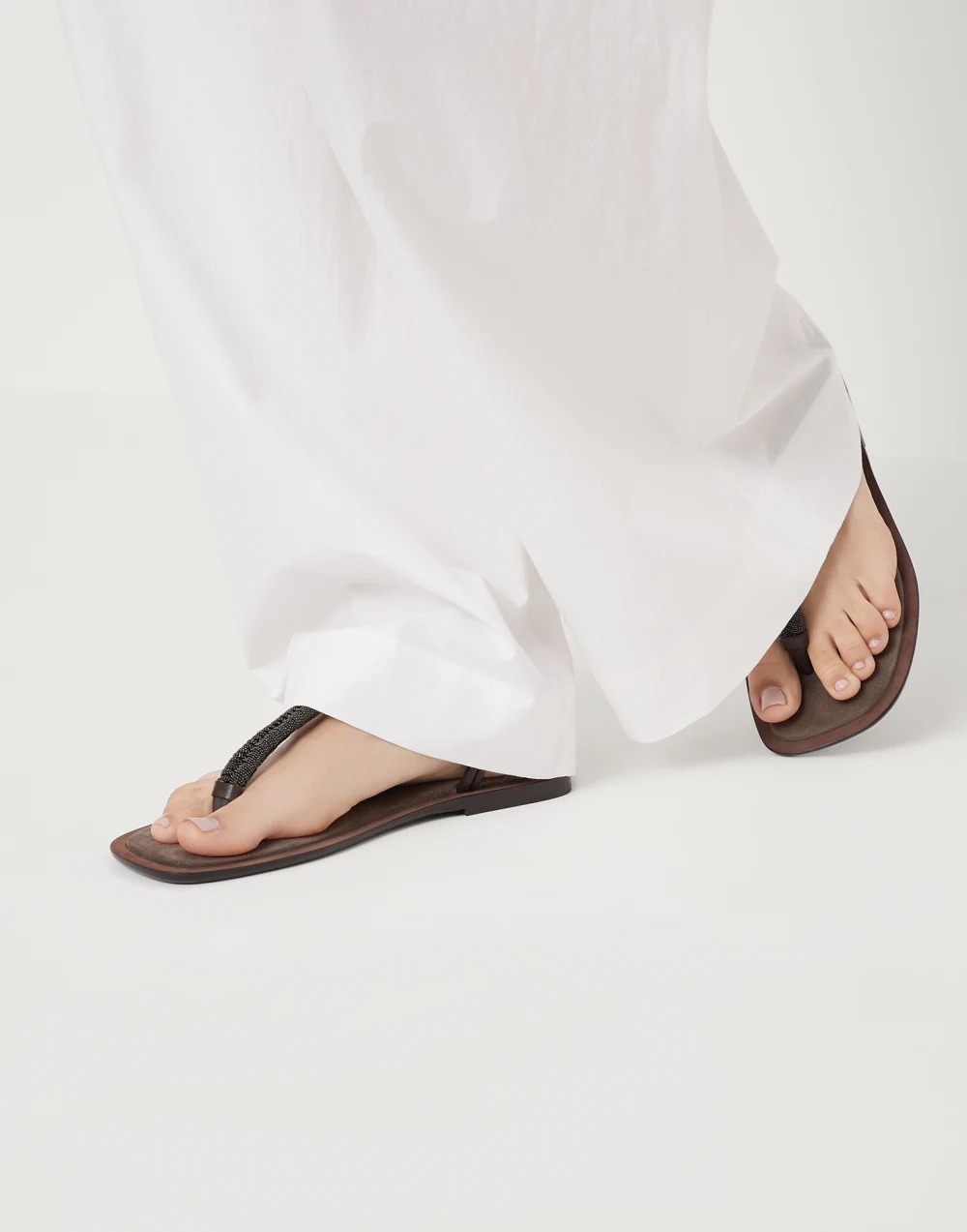 《送料無料》 BRUNELLO CUCINELLI Suede sandals