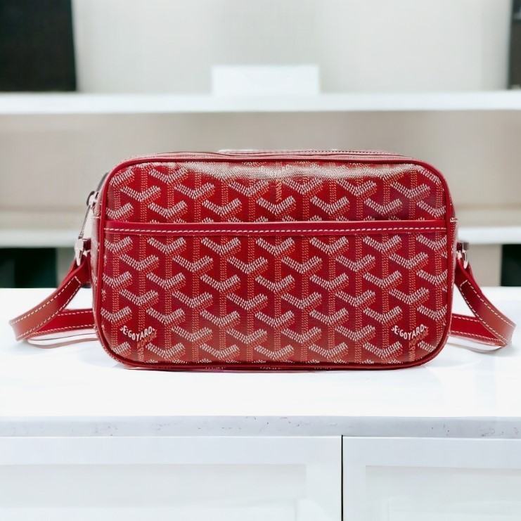 海外希少【GOYARD/ゴヤール】カップヴェールPMバッグ レッド
