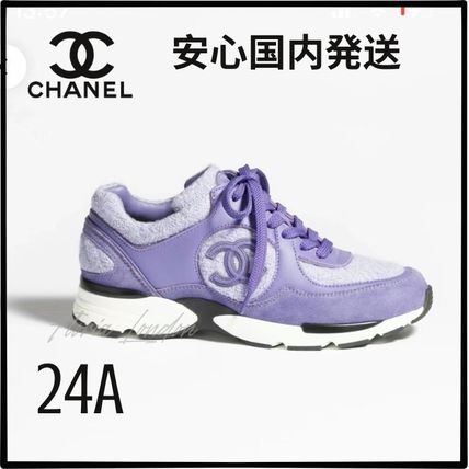 24A【CHANEL】絶対欲しい！大人気 スニーカー ウール ツイード