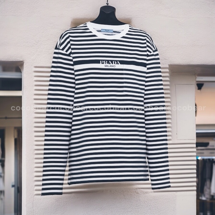 ☆PRADA☆プラダ プリントジャージTシャツ