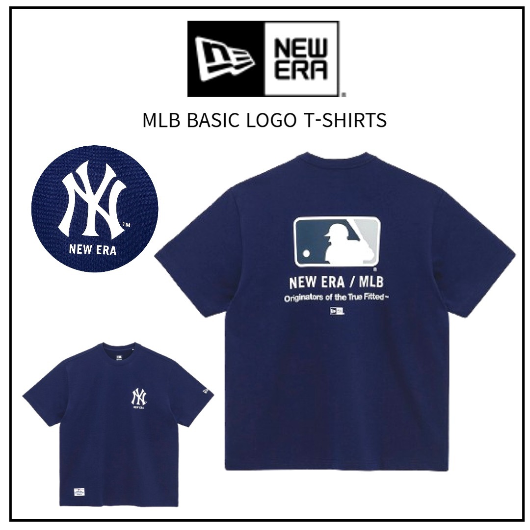 【韓国】ニューエラ■MLB BASIC LOGO T-SHIRTS■NY■送料込