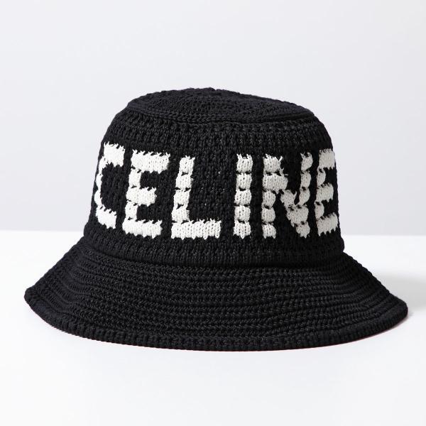 CELINE バケットハット 2AE5S817X クロシェ ニット帽