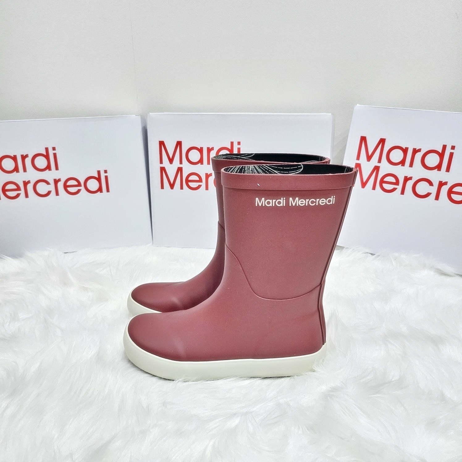 即発】【MARDI MERCREDI】 PLUIE RAIN BOOTS