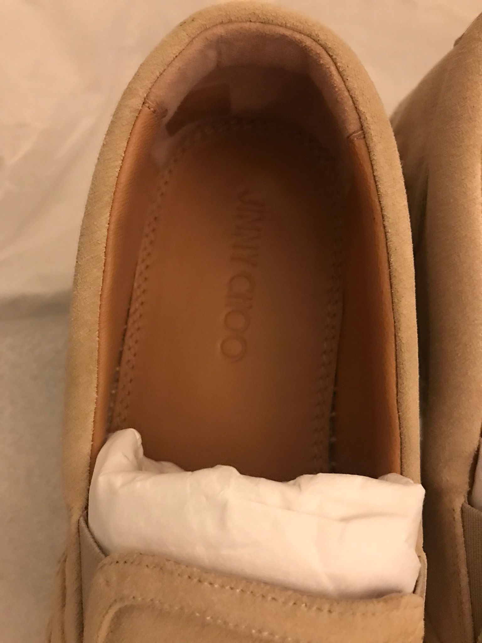 JIMMY CHOO《限定セール》スウェードエスパドリーユVLADベージュ