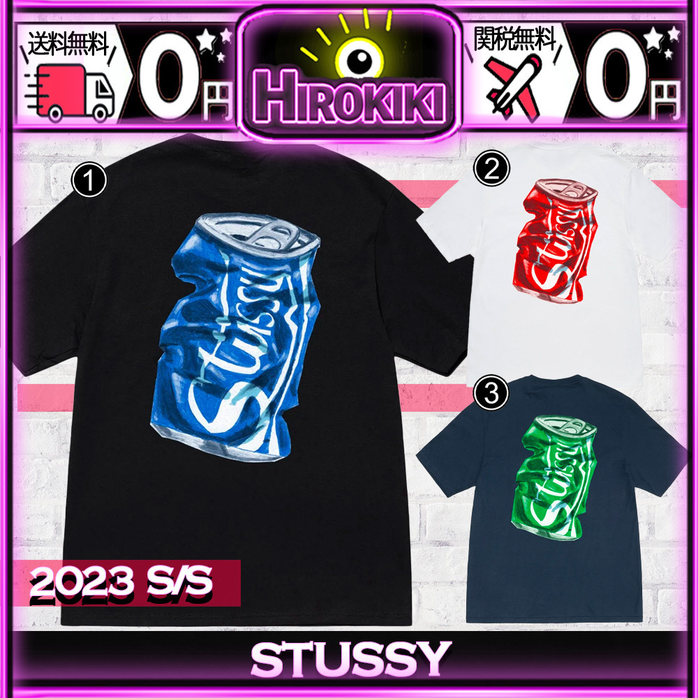 【本物保証 /関税・送料無料】Stussy Soda Can Tee