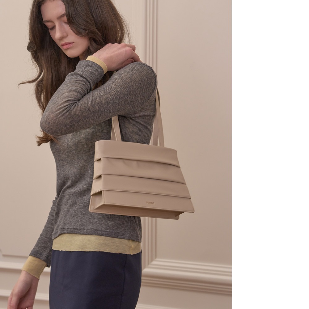 ショルダーバッグ・ポシェット [DIERNEAS]Plisse Shoulder bag (5 color) DUMARO☆Journey Shoulder Bag (ショルダーバッグ・ポシェット