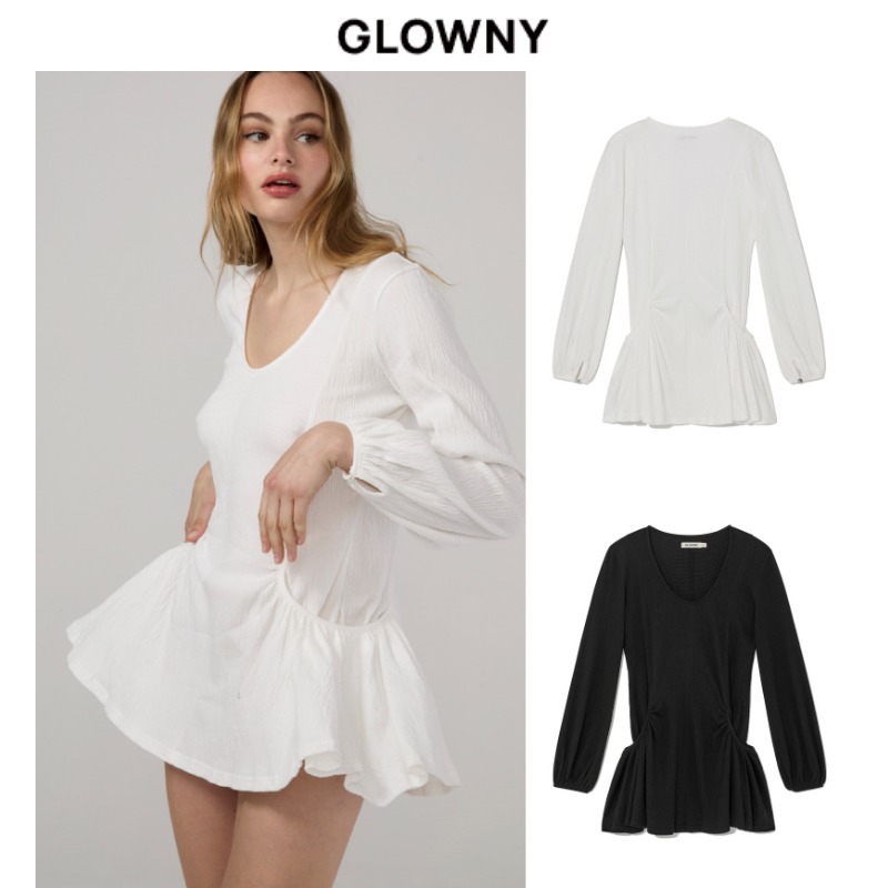 【glowny】HOUSE WRINKLE DRESS