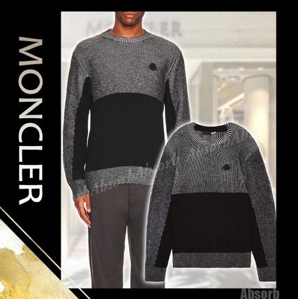 バイカラー MONCLER(モンクレール) ニット・セーター(メンズ