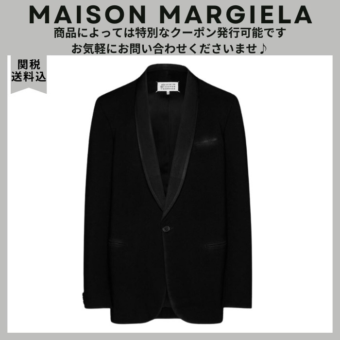 VIP価格.Maison Margiela BLAZER MONOPETTO IN LANA