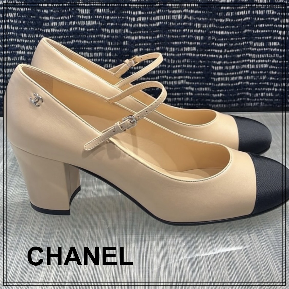 【上品♪】CHANEL メリージェーン CCマーク フラットシューズ 上品で可愛い【CHANEL】メリージェーン CCマーク 靴・シューズ