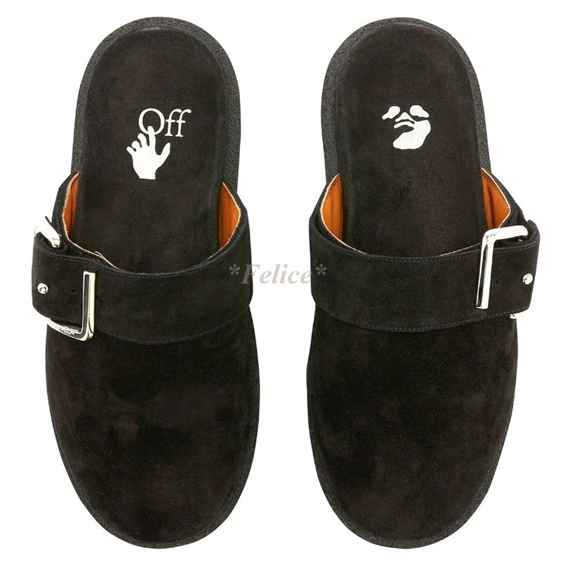 ＊OFF WHITE＊ スエードサンダル 関税/送料込