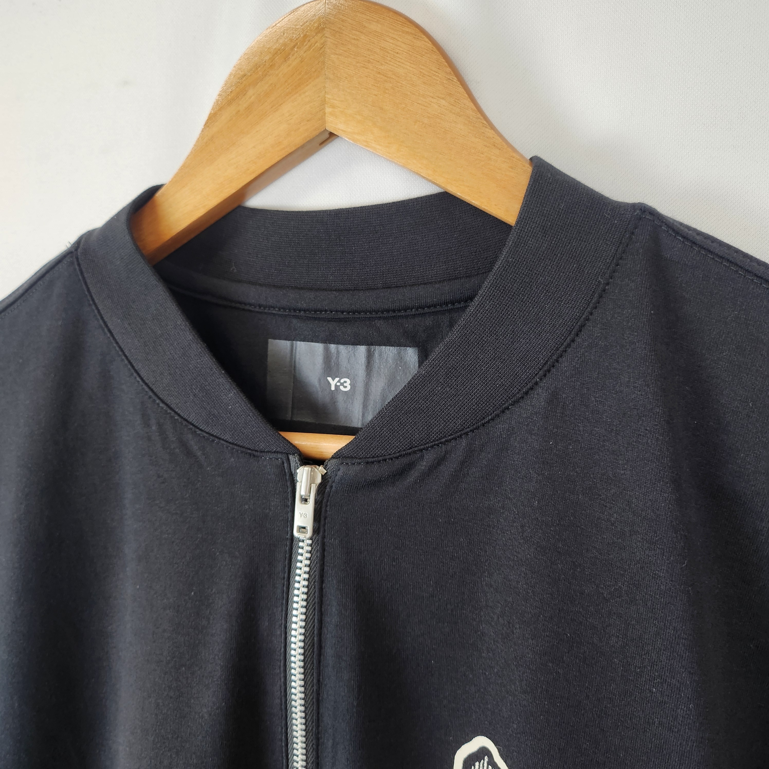 ★送料・関税込★Y-3★ハーフジップ 半袖 Tシャツ★ org.jpg