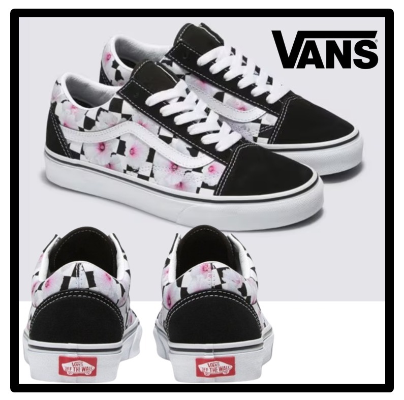 ★関税込★VANS★OLD SKOOL HIBISCUS CHECK★チェック柄
