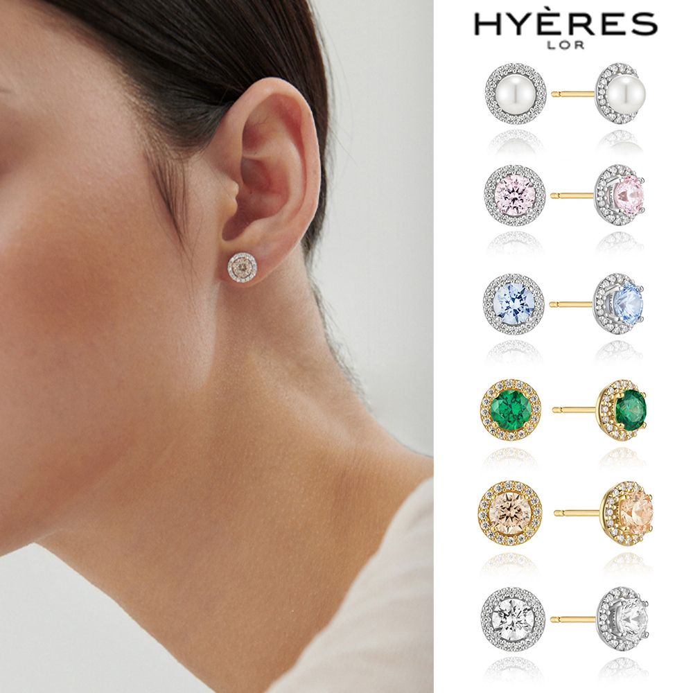 【HYERES LOR】23SS★ Essence Silver Tennis 2Way Earrings
