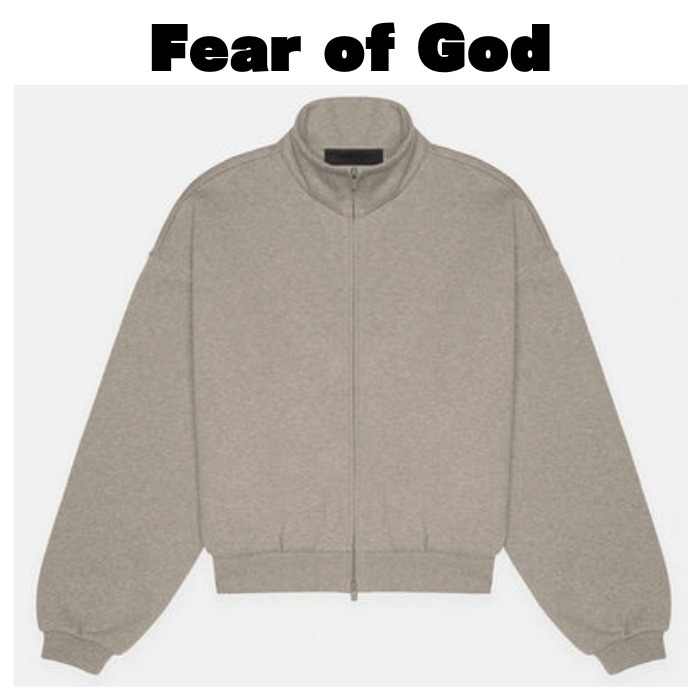 【FOG Essentials】Women's Heather Grey Zip Up Jacket
