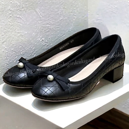 限定！すぐ届く！DIOR バレエ パンプス カナージュ