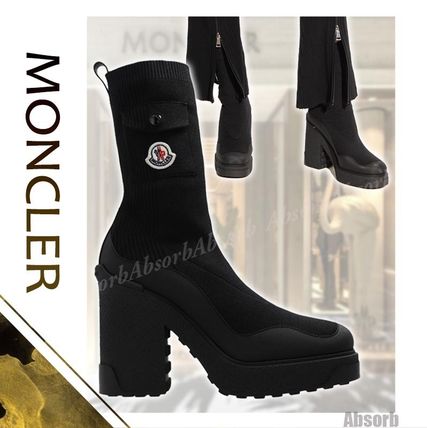 モンクレール　ショートブーツ23cm(EU6) 23.5cm MONCLER(モンクレール) ショートブーツ・ブーティ