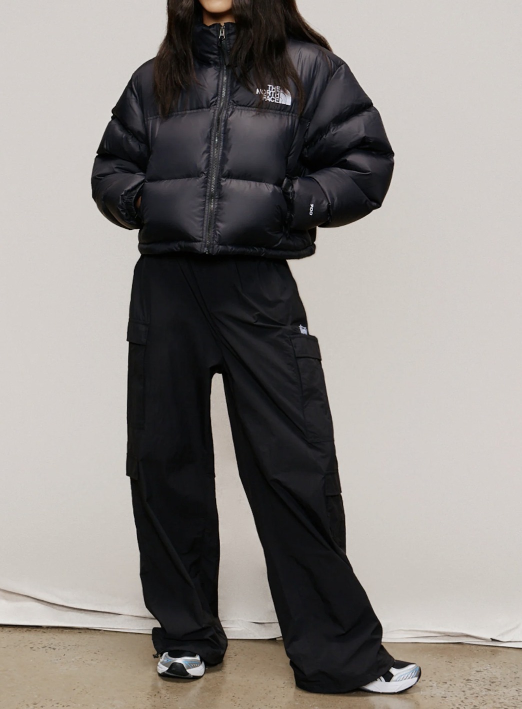 STUSSY】Stock Nylon Cargo Pants ナイロン カーゴパンツ ロゴ