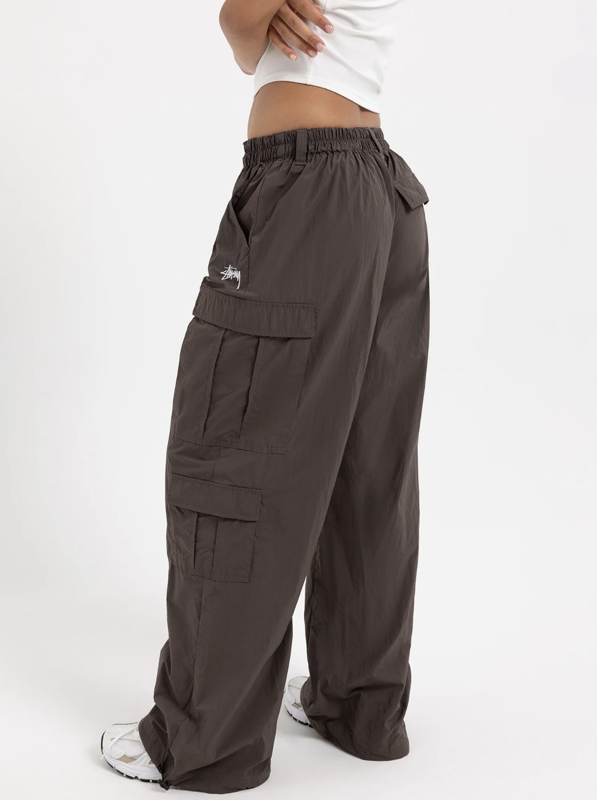 とっておきし新春福袋 Pants Cargo Nylon STUSSY】Stock ナイロン ロゴ カーゴパンツ パンツ