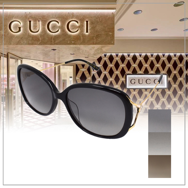 GUCCI サングラス GG1015SK-004 BLACK/ BROWN ユニセックス GUCCI サングラス ブラック ユニセックス GG1015SK 004 アイウェア