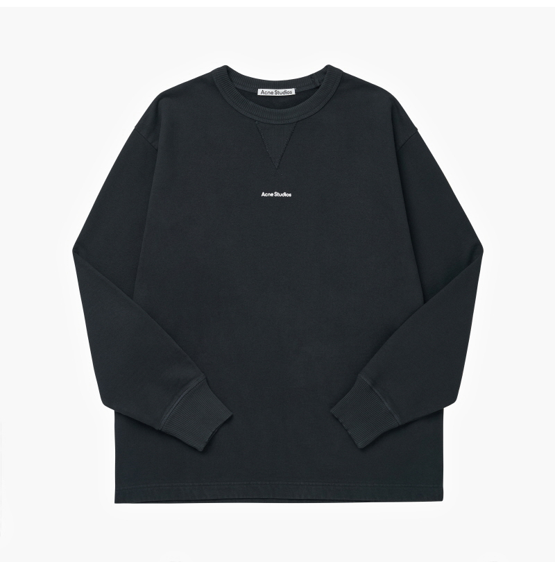 《ACNE STUDIOS》 スタンプ ロゴ スウェットシャツ