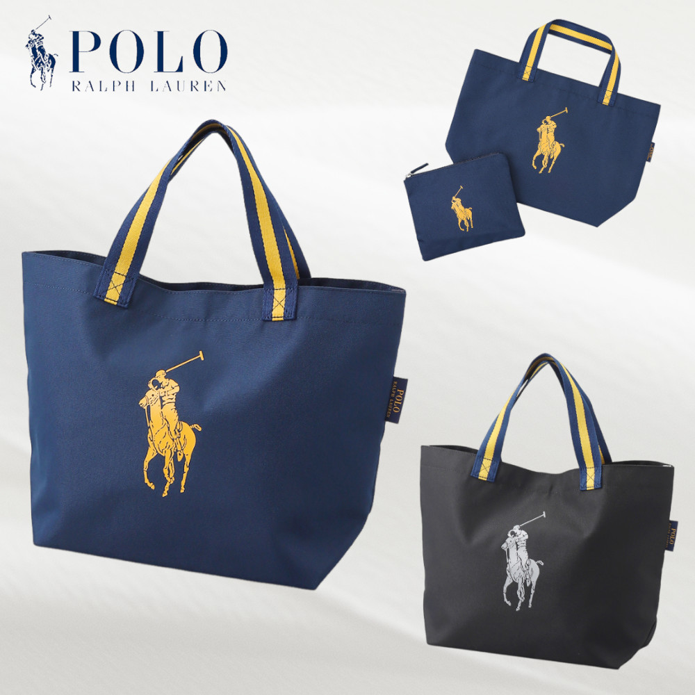 【POLO RALPH LAUREN】ショッピングトートバッグ（横型）