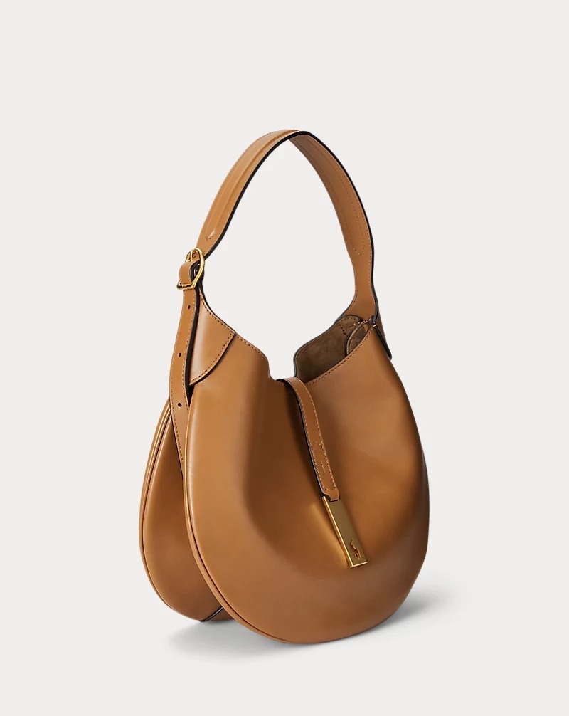 POLO RALPH LAUREN☆POLO ID Calf Skin Medium Bag☆早期完売
